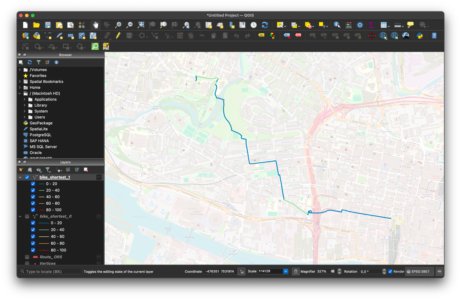 bikability route