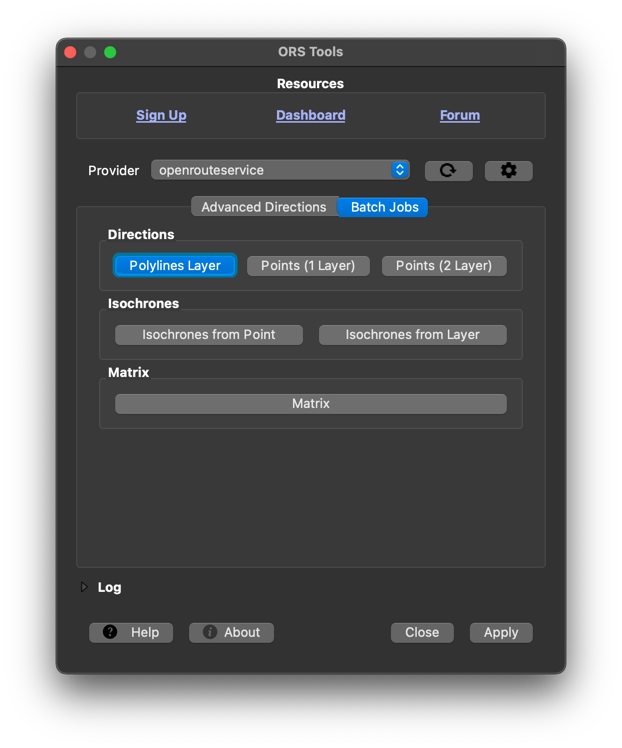 orstools batch job panel