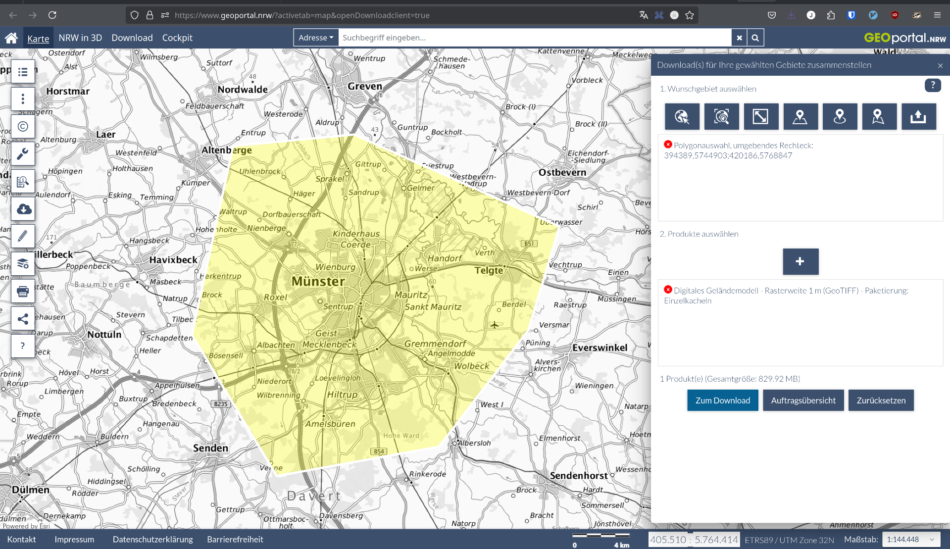 GeoPortal NRW